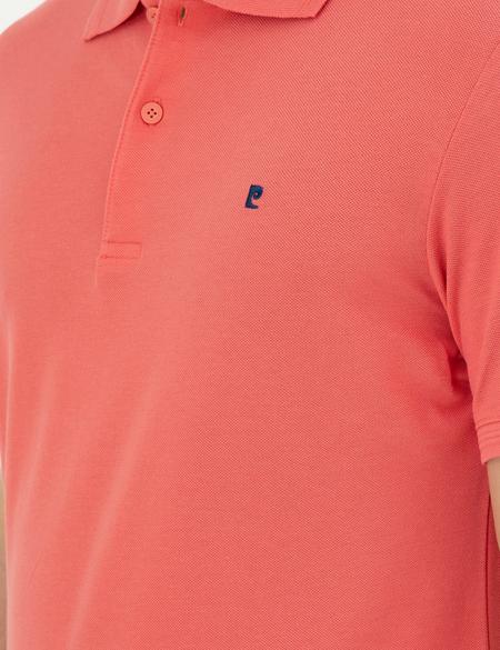 Mercan Slim Fit %100 Pamuk Polo Yaka Basic Tişört - 50291625210