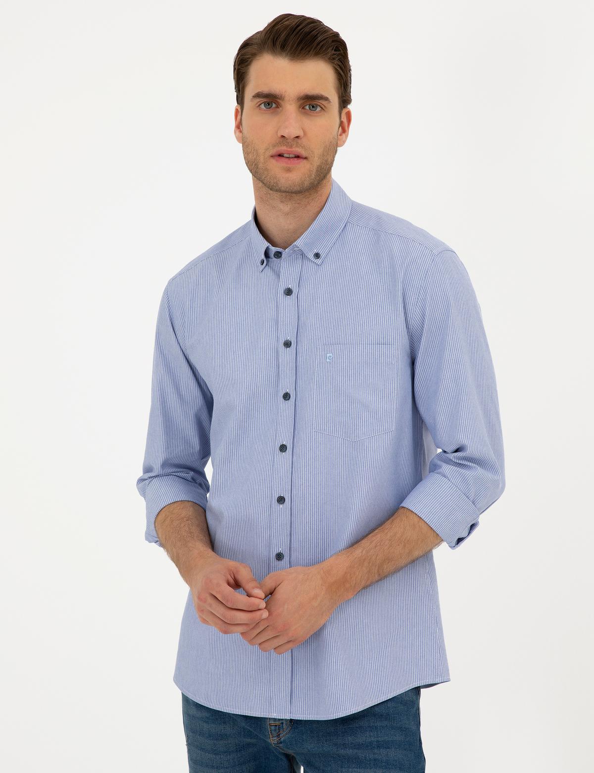 Saks Regular Fit Uzun Kollu Gömlek - 50296061015