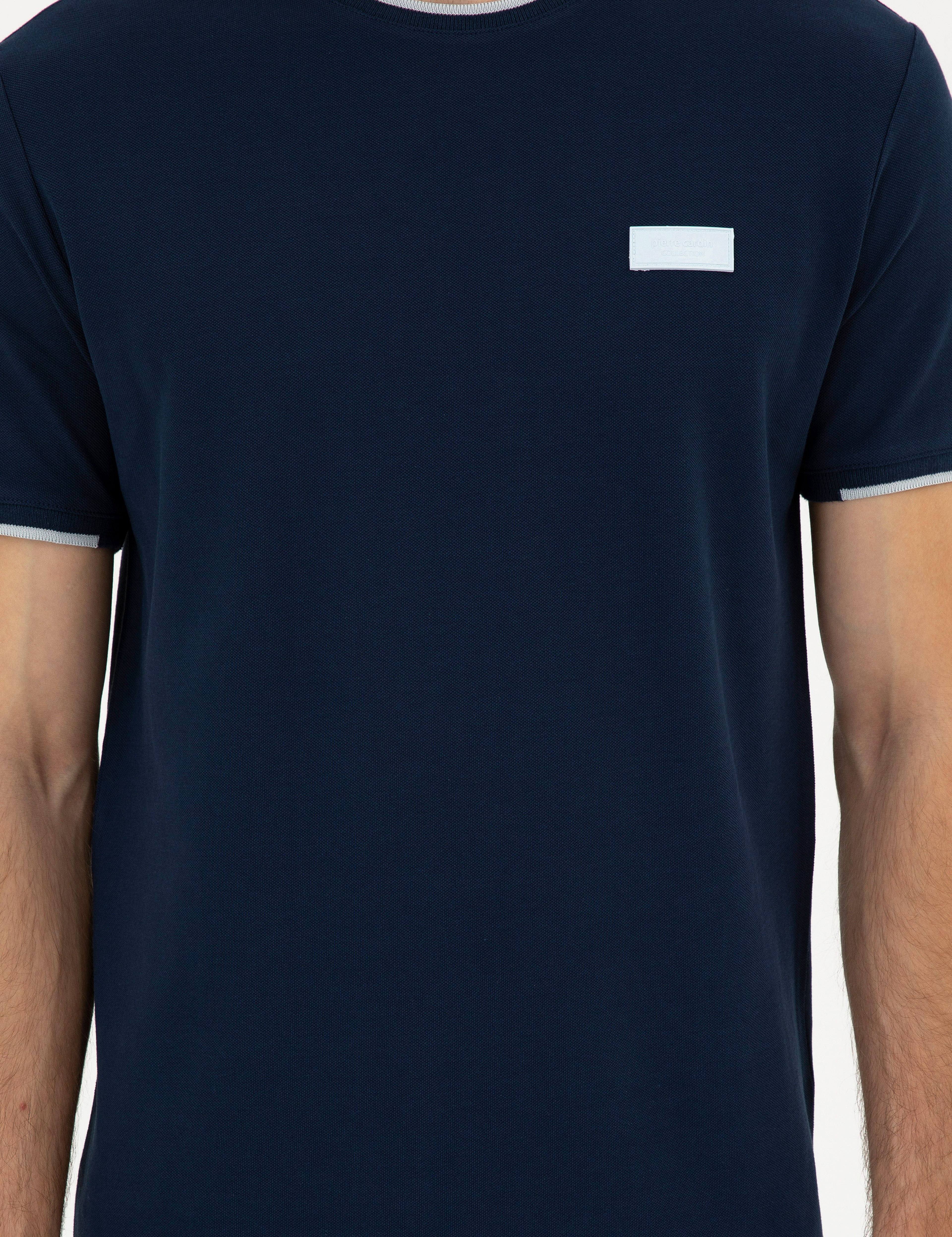 Lacivert Slim Fit Tişört - Image 6
