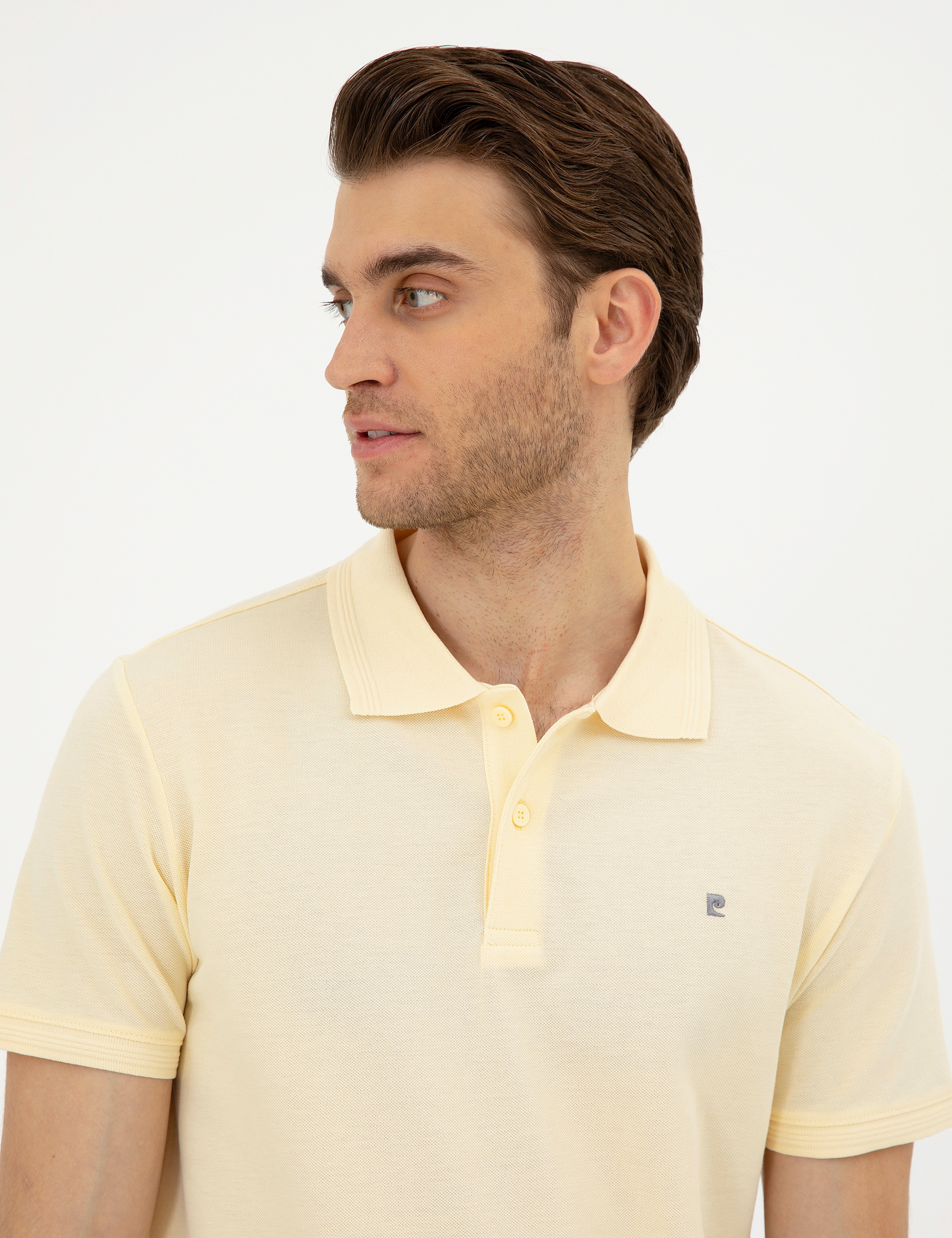 Limon Slim Fit Basic Tişört - Image 2