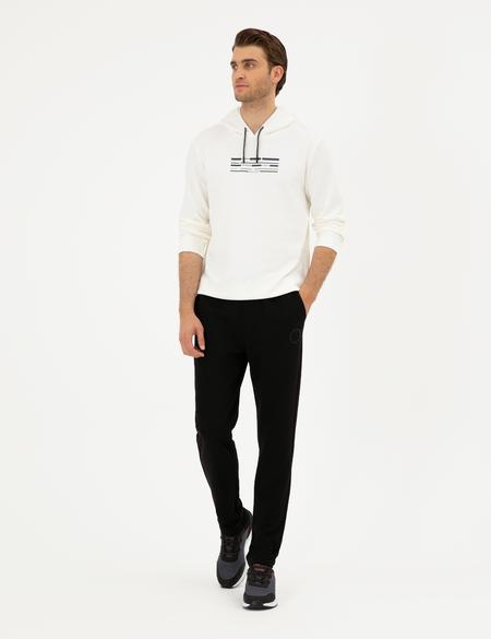 Siyah Slim Fit Eşofman Altı - 50295680007