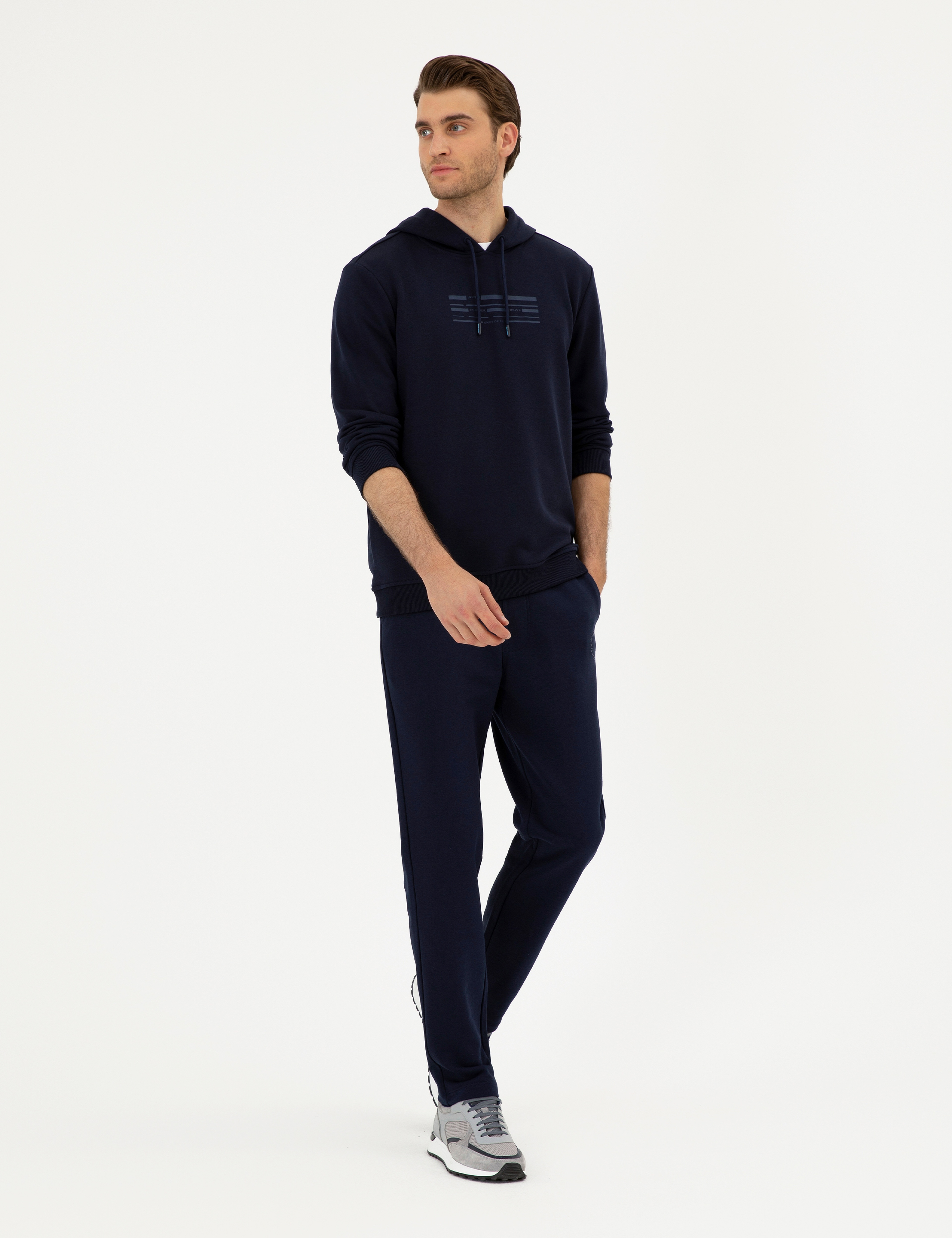 Lacivert Slim Fit Eşofman Altı - Image 1