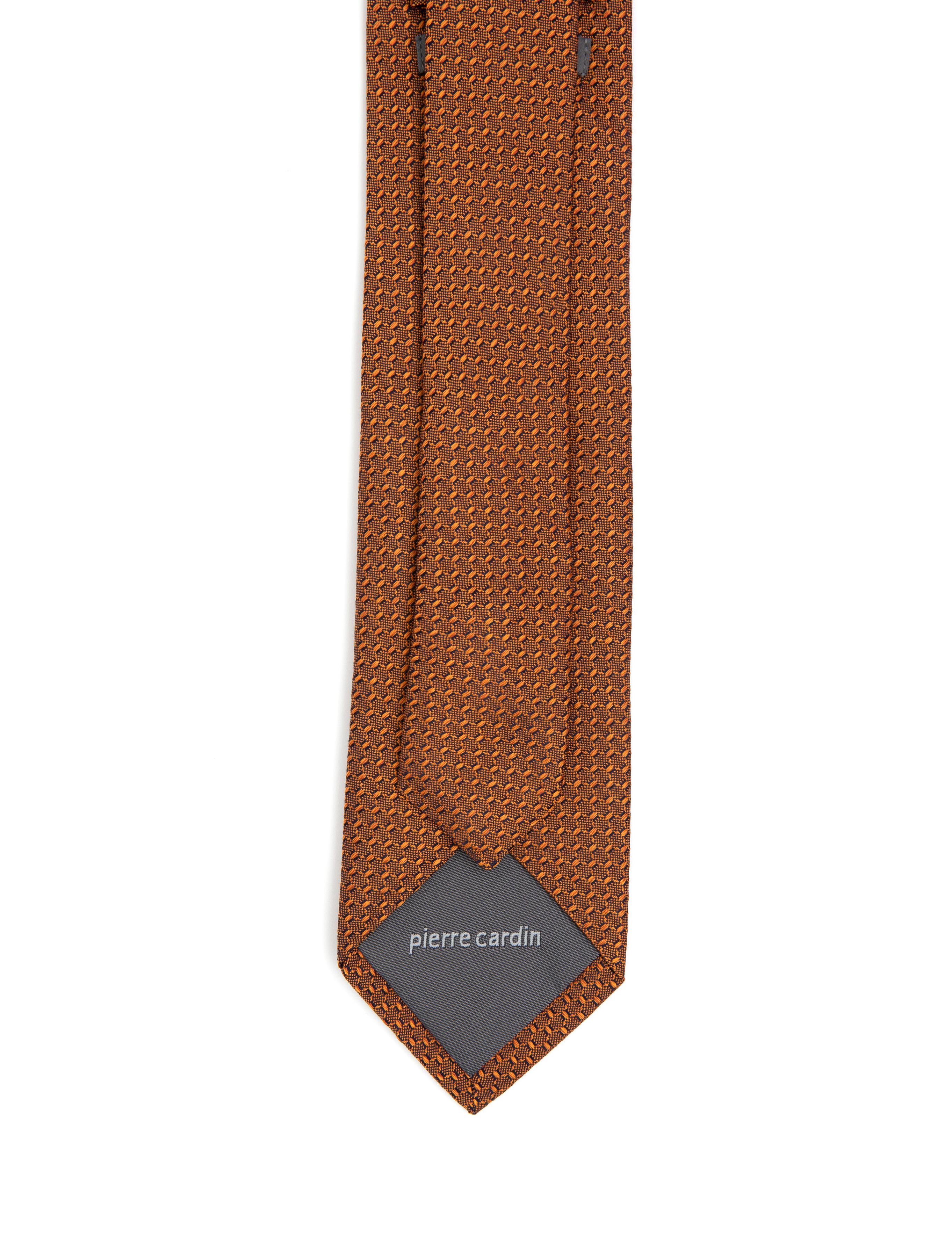 Turuncu İpek Kravat