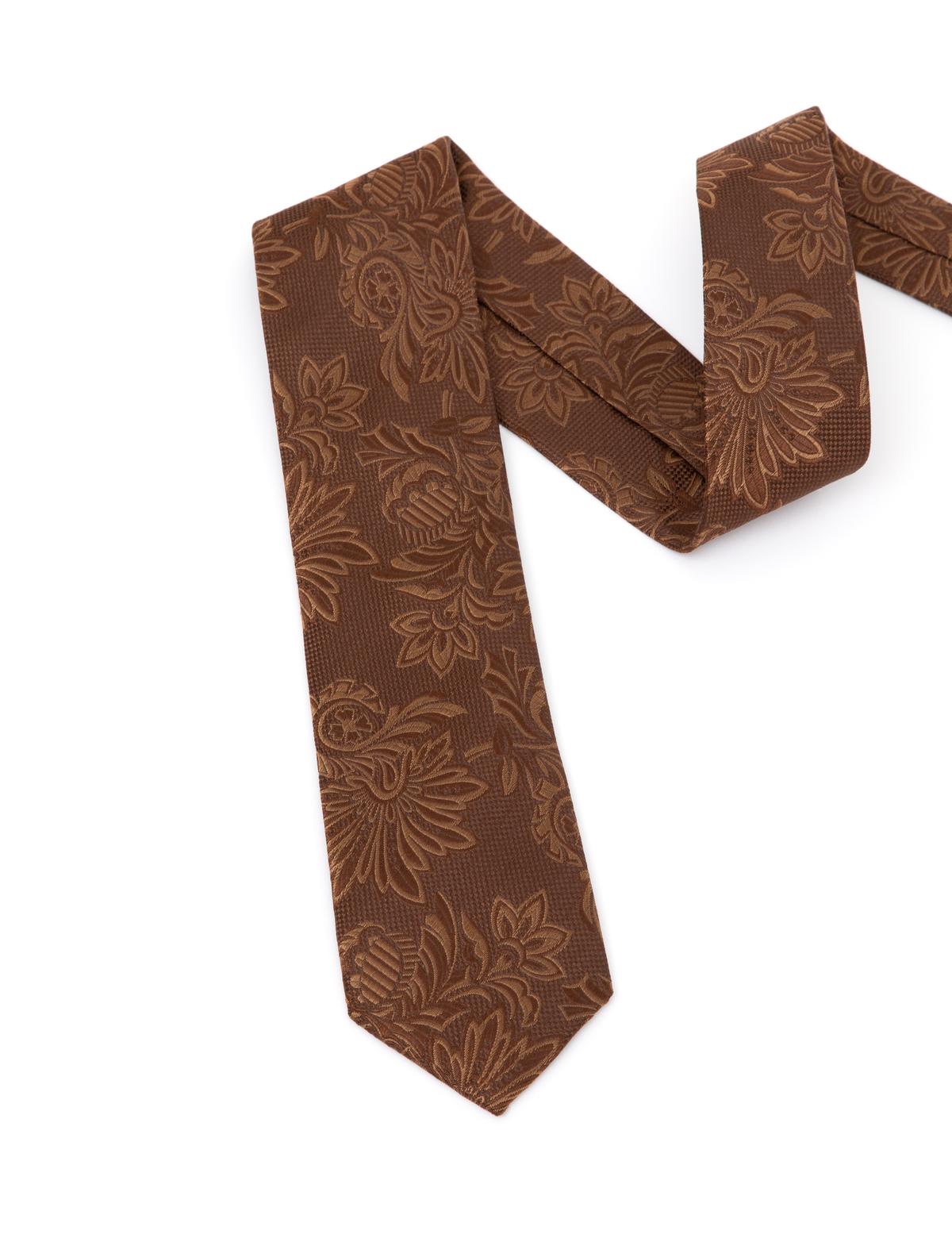 Kahverengi İpek Kravat