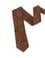 Kahverengi İpek Kravat