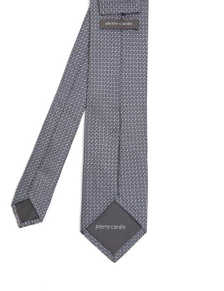 Gri İpek Kravat - 50288413001