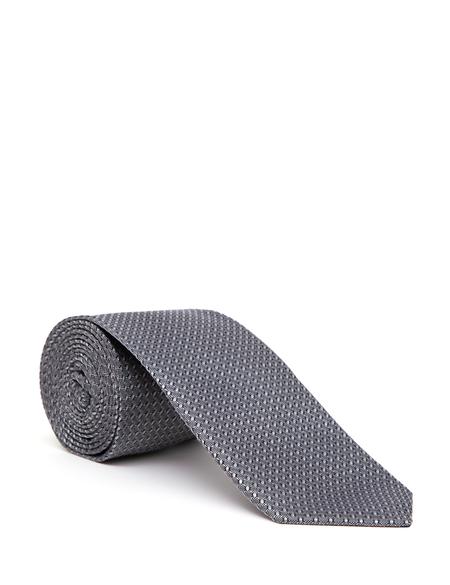 Gri İpek Kravat - 50288413001