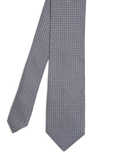 Gri İpek Kravat - 50288413001