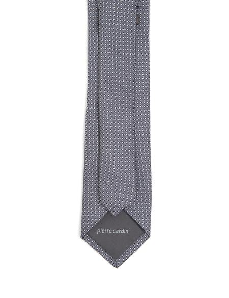 Gri İpek Kravat - 50288413001