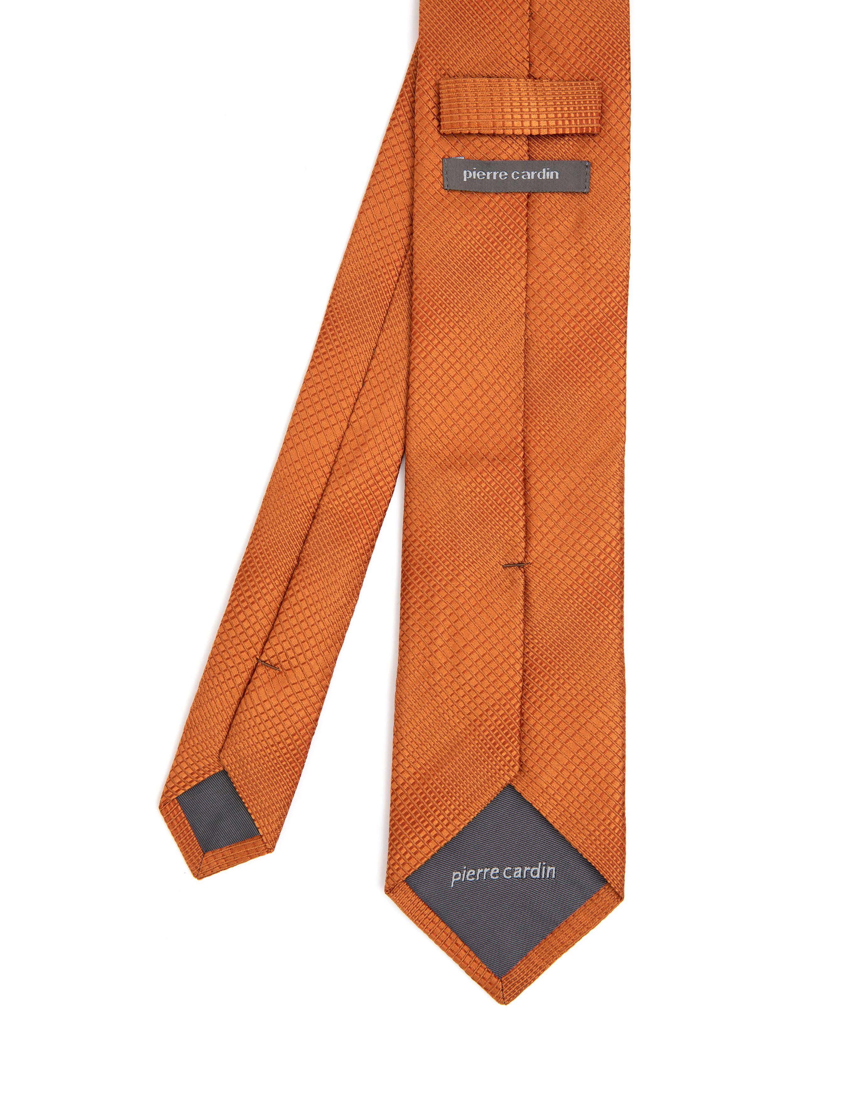 Turuncu İpek Kravat