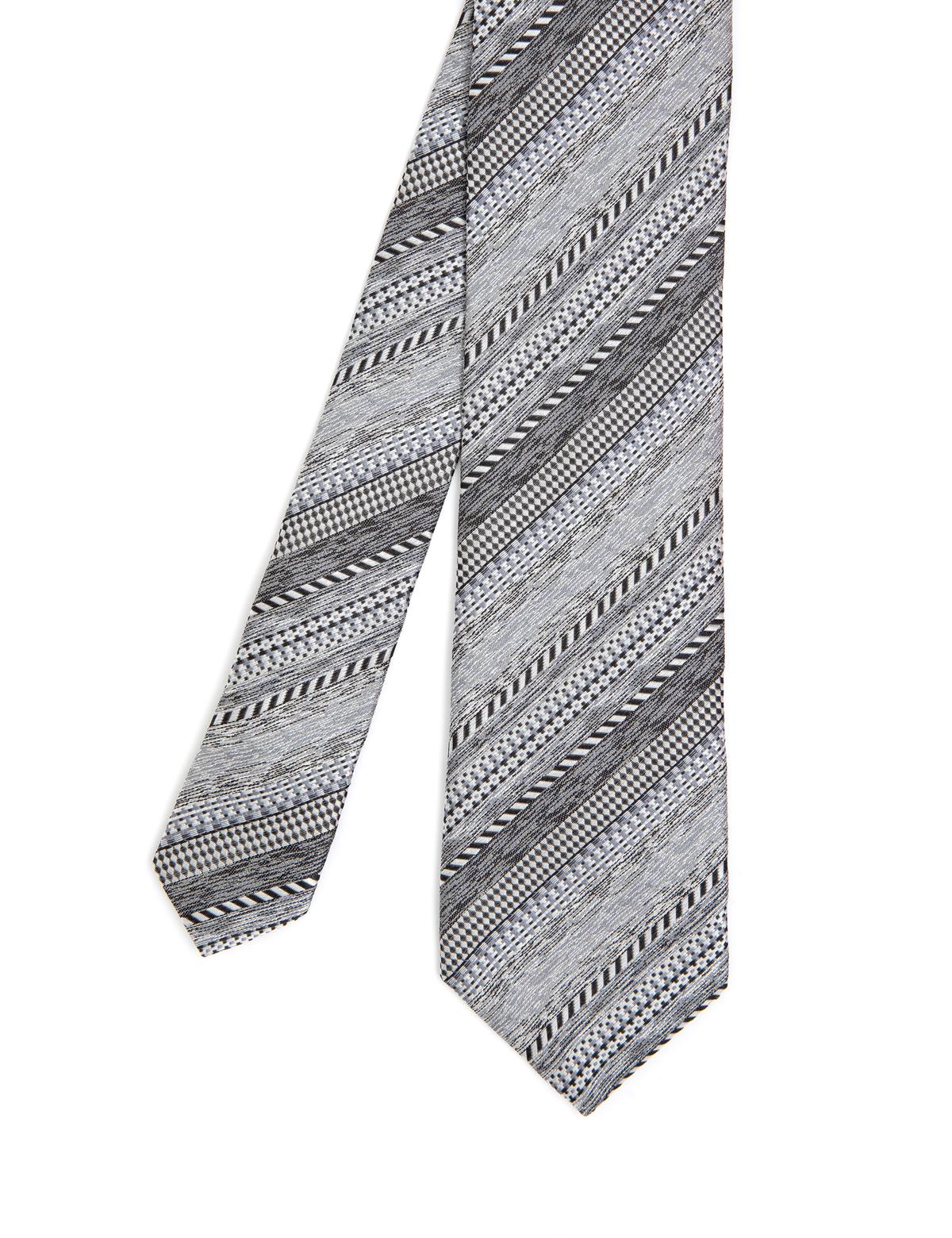 Gri İpek Kravat - 50288417001