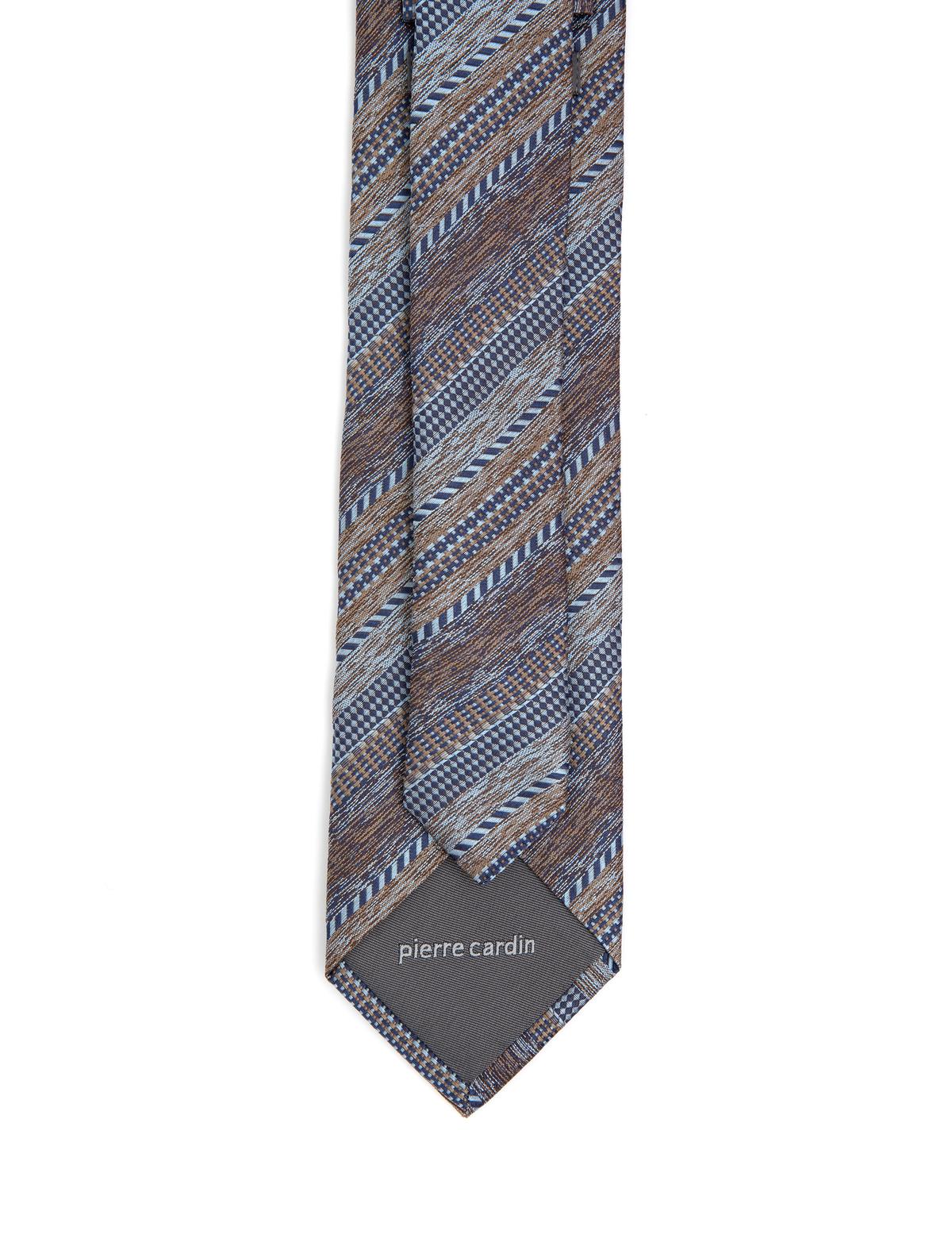 Kahverengi İpek Kravat - 50288417003