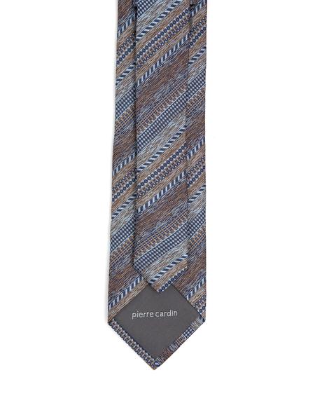 Kahverengi İpek Kravat - 50288417003