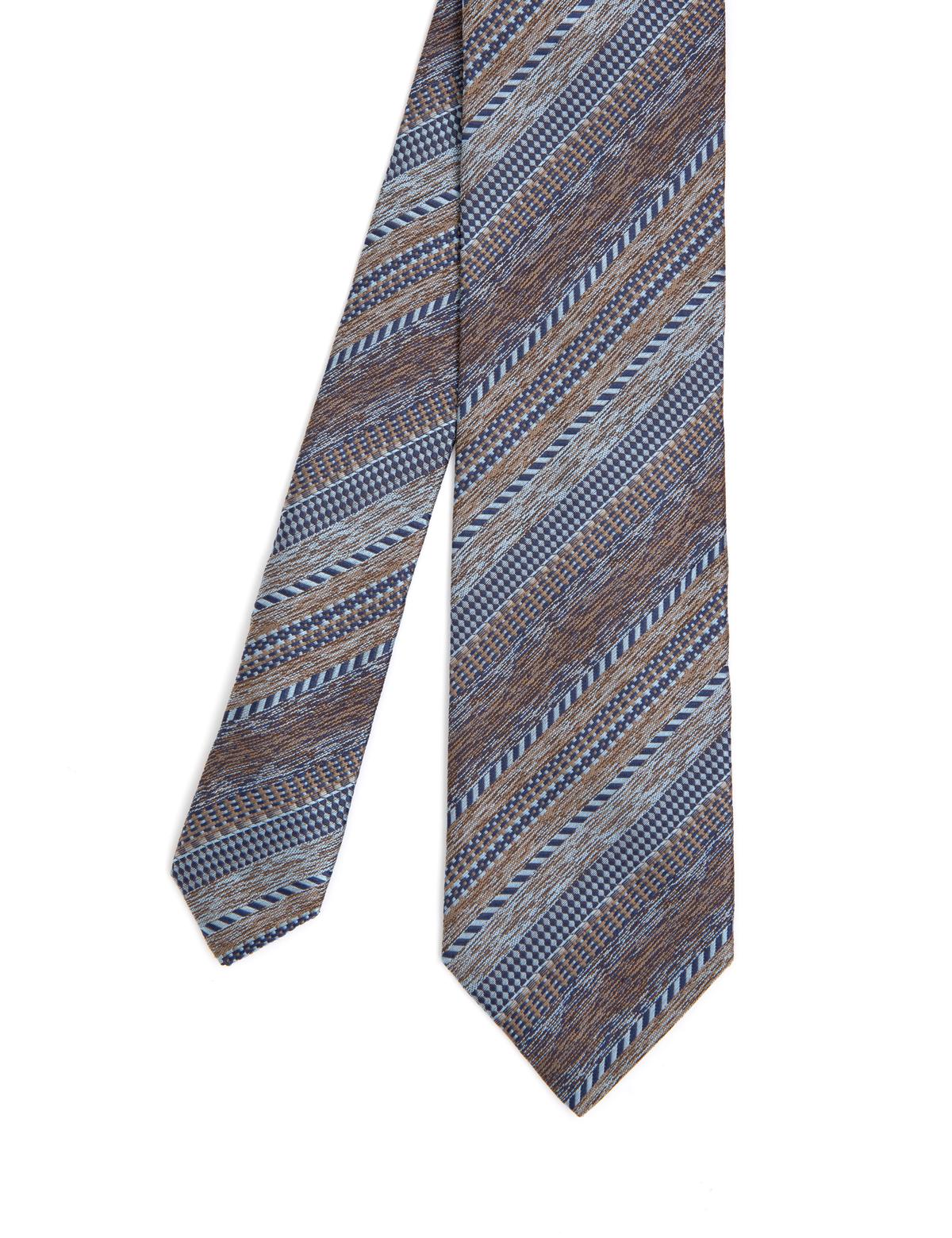 Kahverengi İpek Kravat - 50288417003