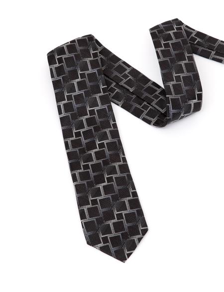 Siyah İpek Kravat - 50288420001