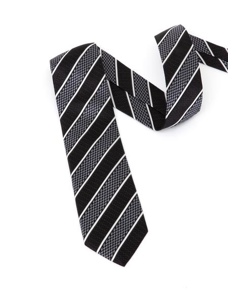 Siyah İpek Kravat - 50288422001