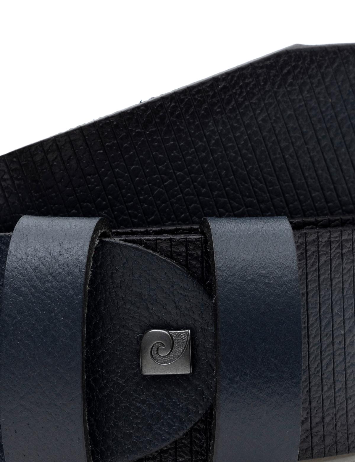 Lacivert Denim %100 Deri Denim Kemer - 50294392011