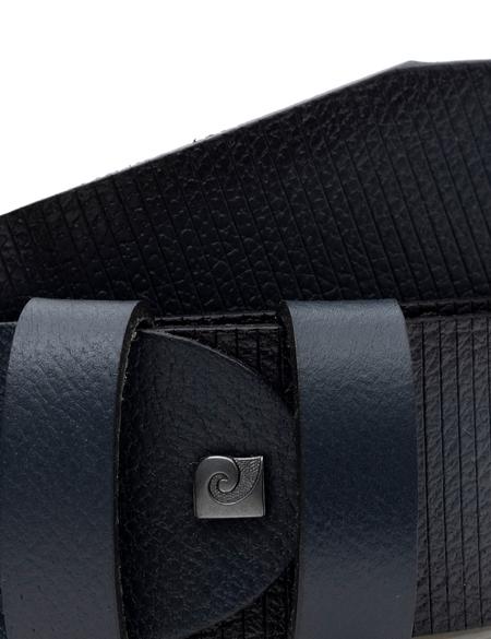 Lacivert Denim %100 Deri Denim Kemer - 50294392011