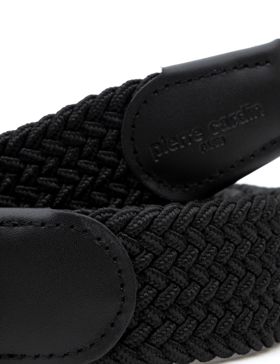 Siyah %100 Deri Örgü Kemer