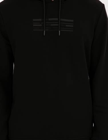 Siyah Regular Fit Sweatshirt