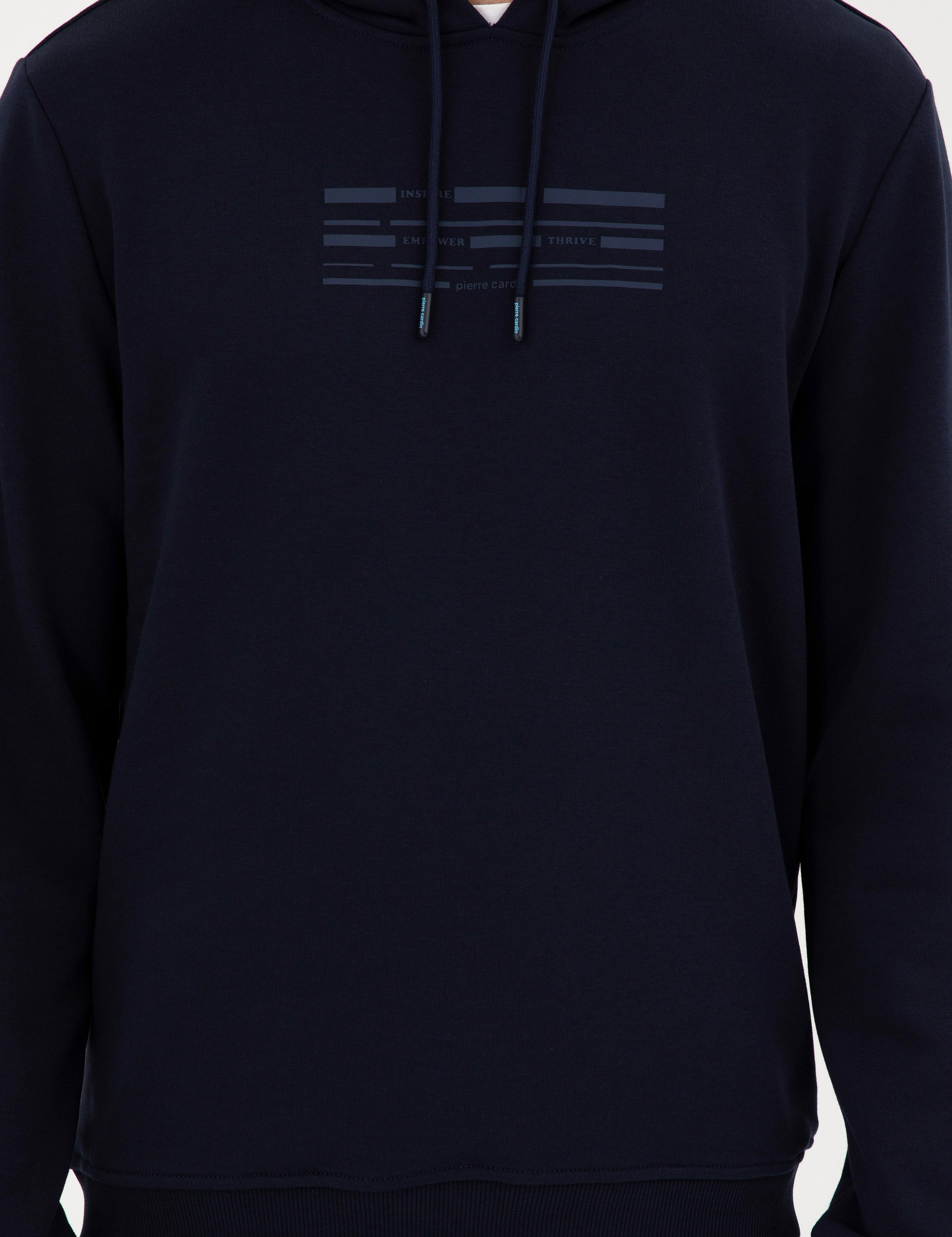 Lacivert Regular Fit Sweatshirt