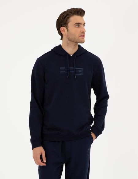 Lacivert Regular Fit Sweatshirt - 50295772048