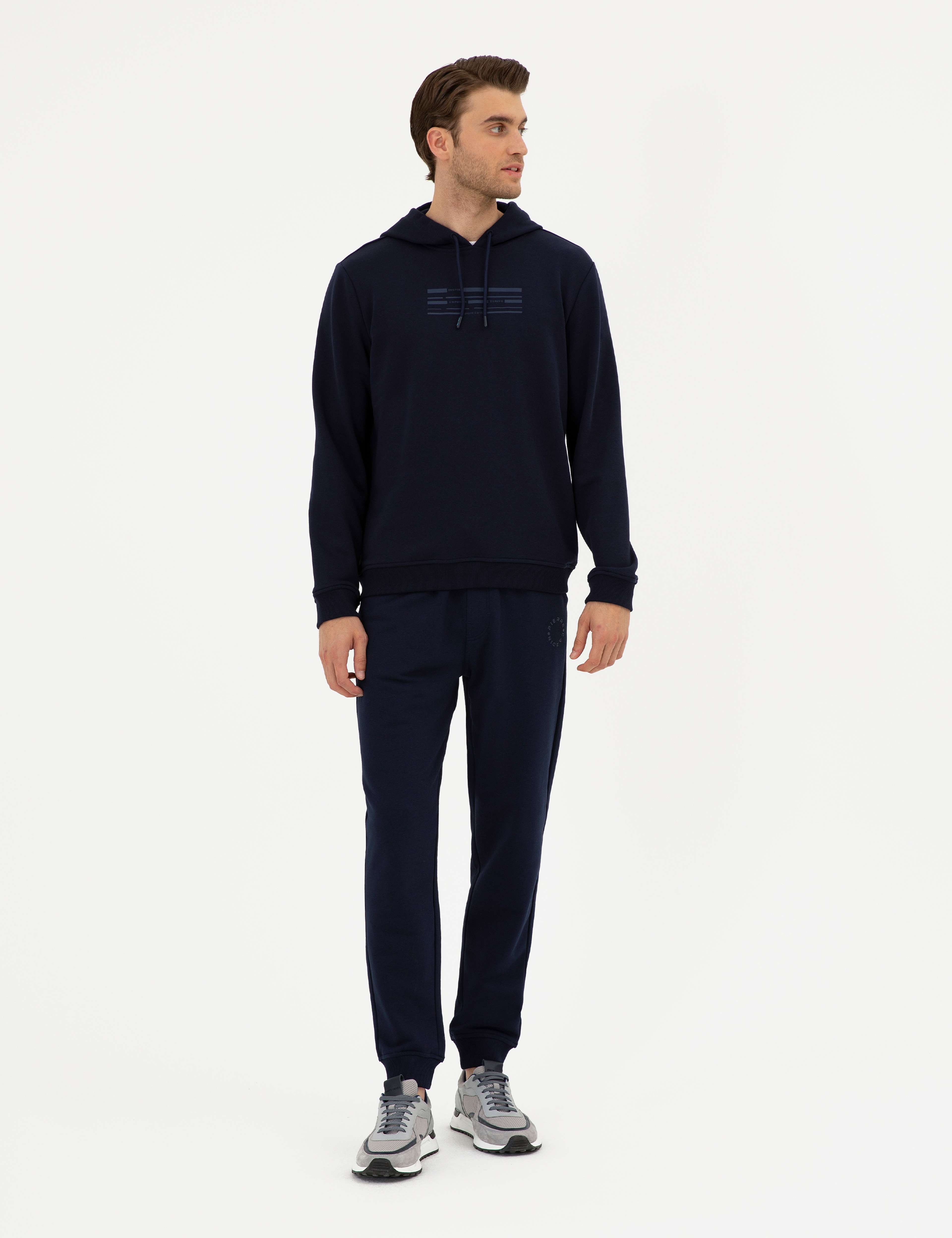 Lacivert Regular Fit Sweatshirt - Image 4