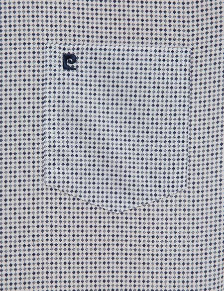 Lacivert Regular Fit Kısa Kollu Gömlek - 50221365019