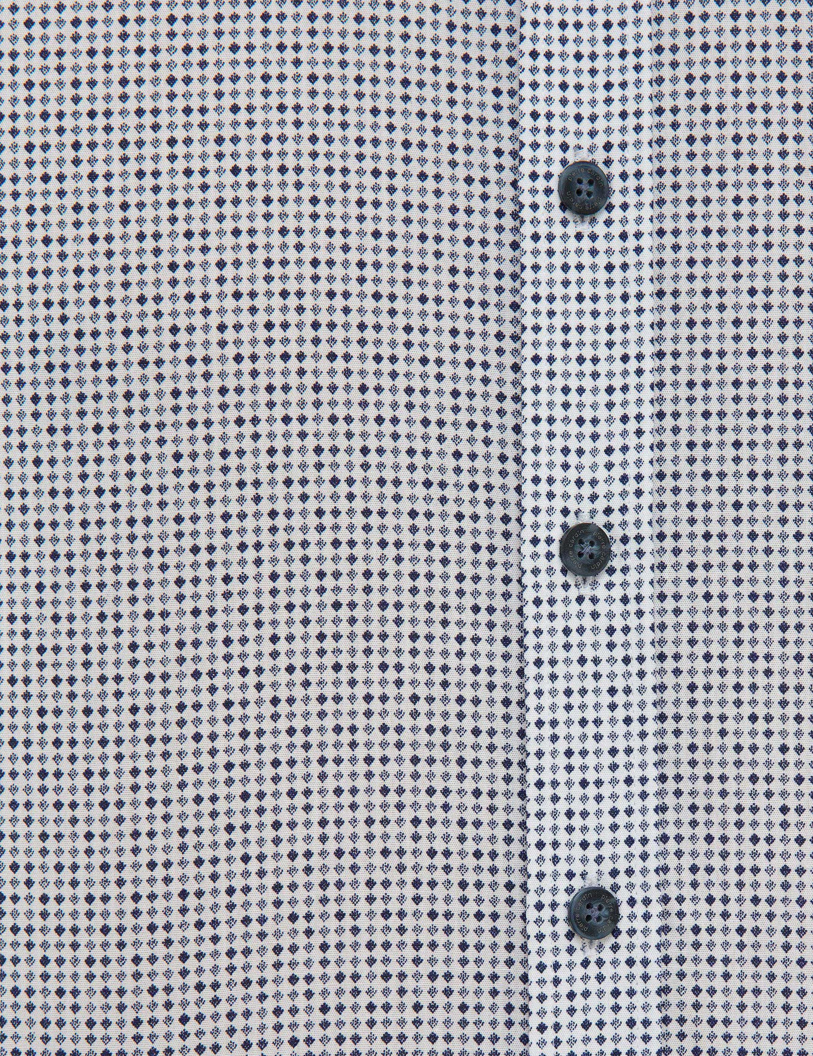 Lacivert Regular Fit Kısa Kollu Gömlek