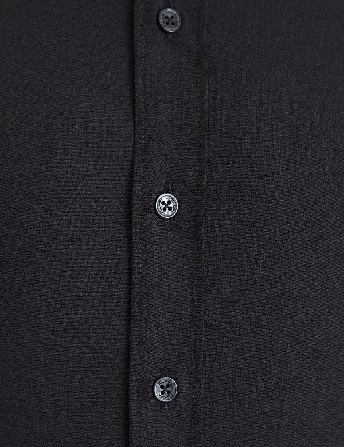 Siyah Slim Fit Basic Gömlek - 50233539043