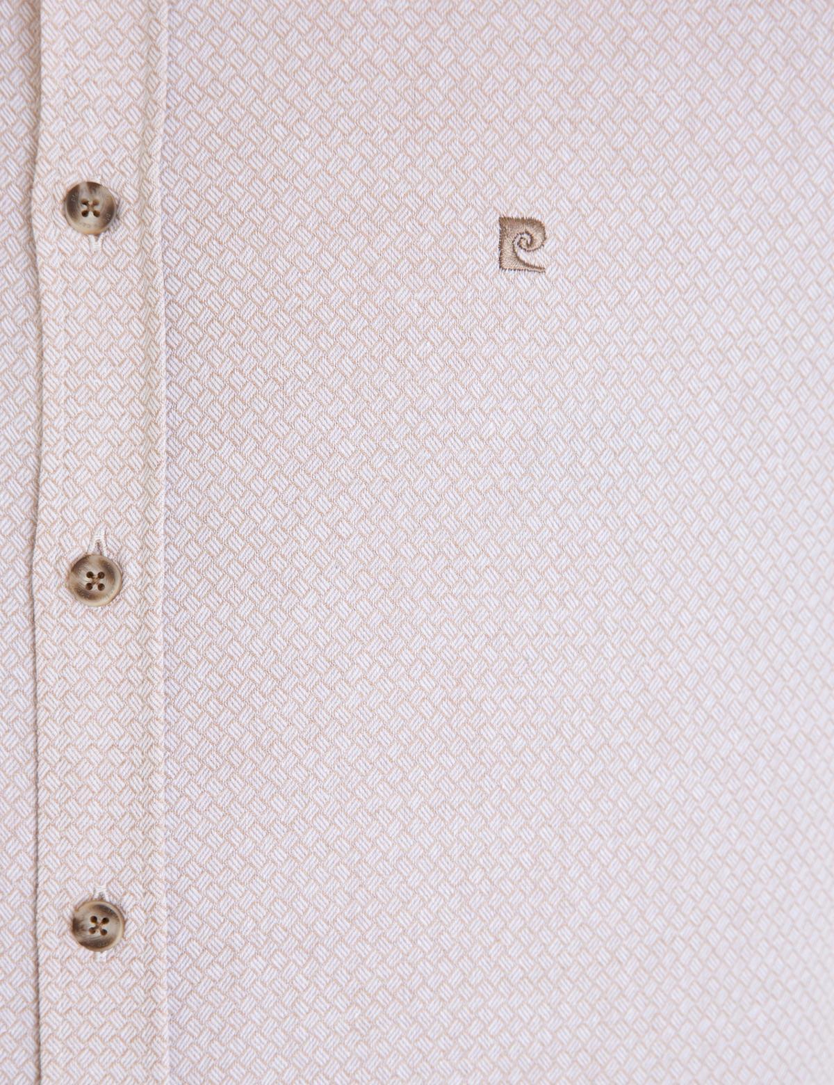 Bej Slim Fit Gömlek - 50233543019