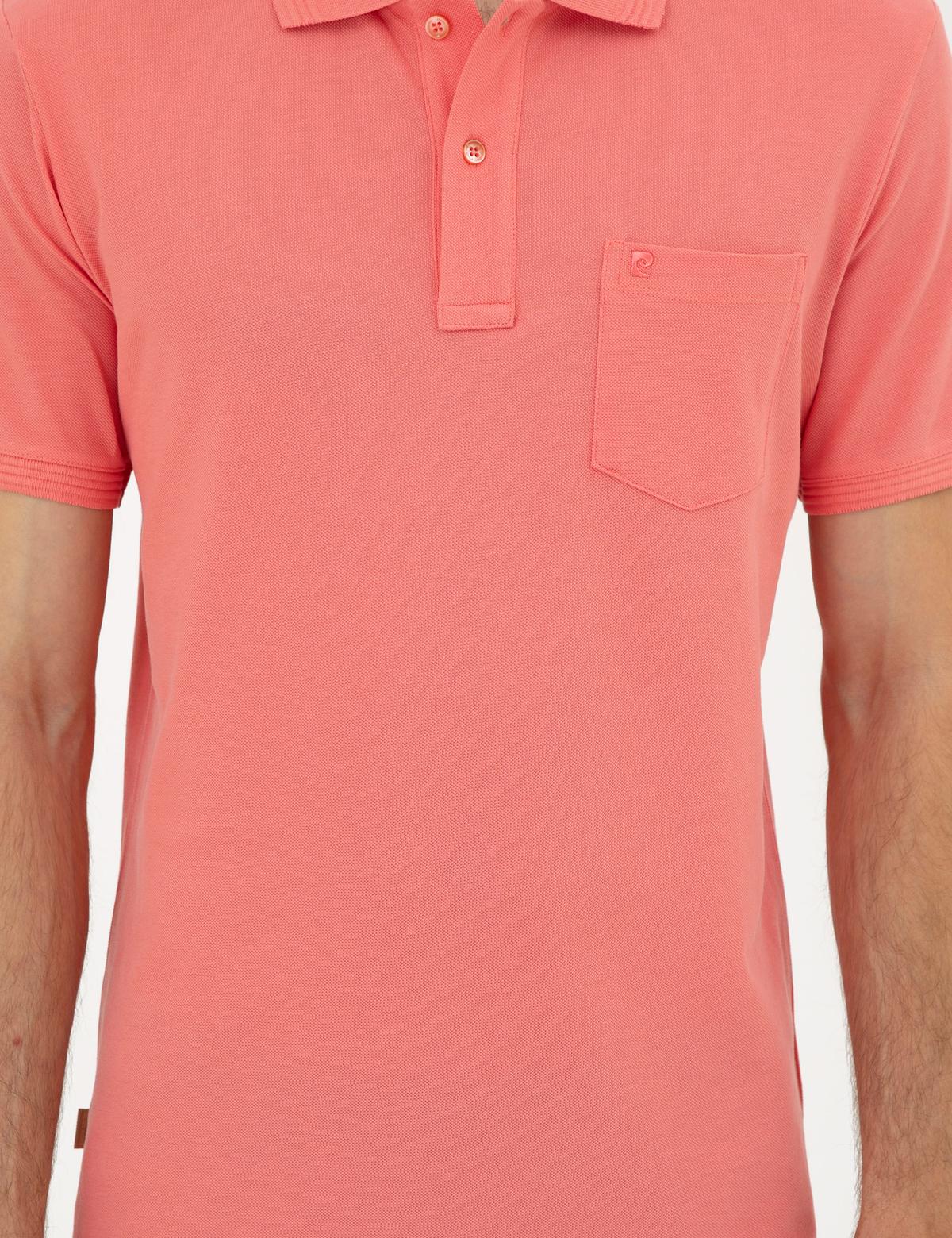 Pembe Regular Fit Basic Tişört - 50280753089