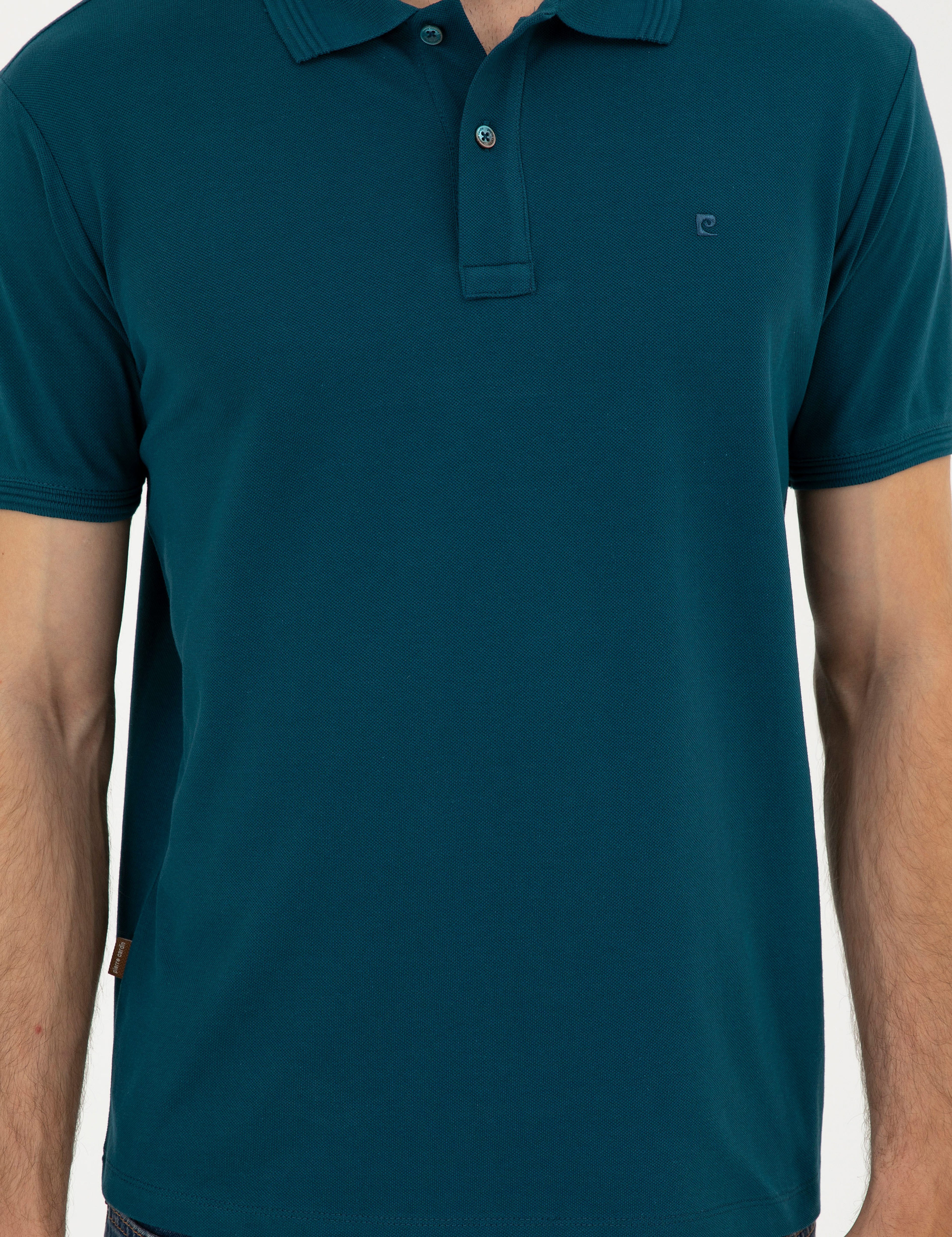 Zümrüt Slim Fit Basic Tişört - Image 6