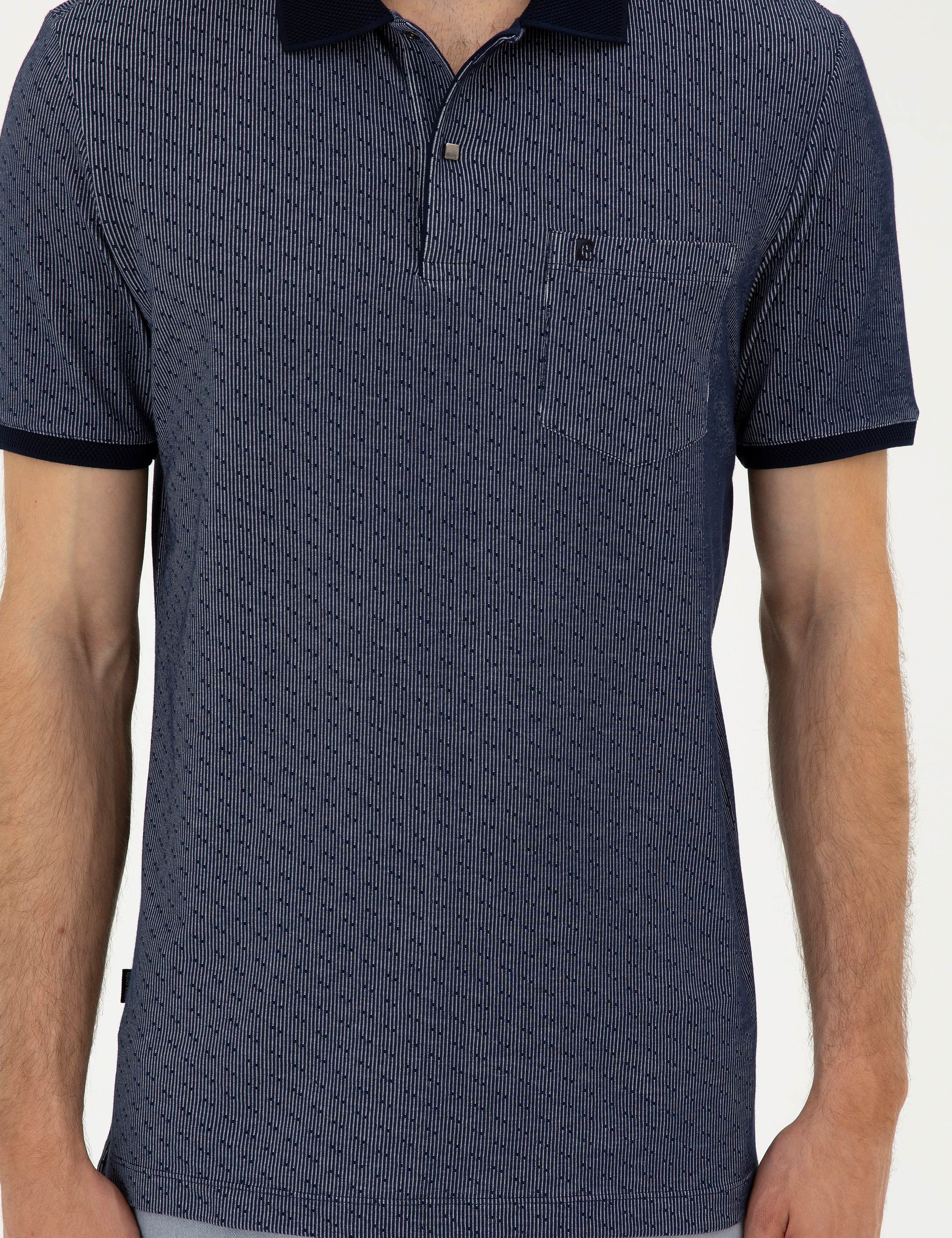 Lacivert Regular Fit Tişört - Image 6
