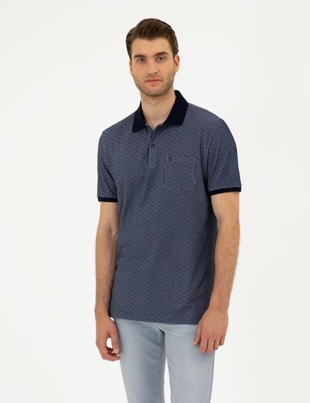 Lacivert Regular Fit Tişört - 50284321035