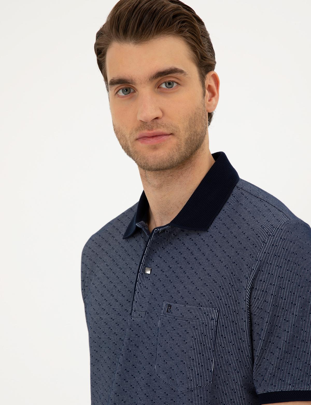 Lacivert Regular Fit Tişört - 50284321035