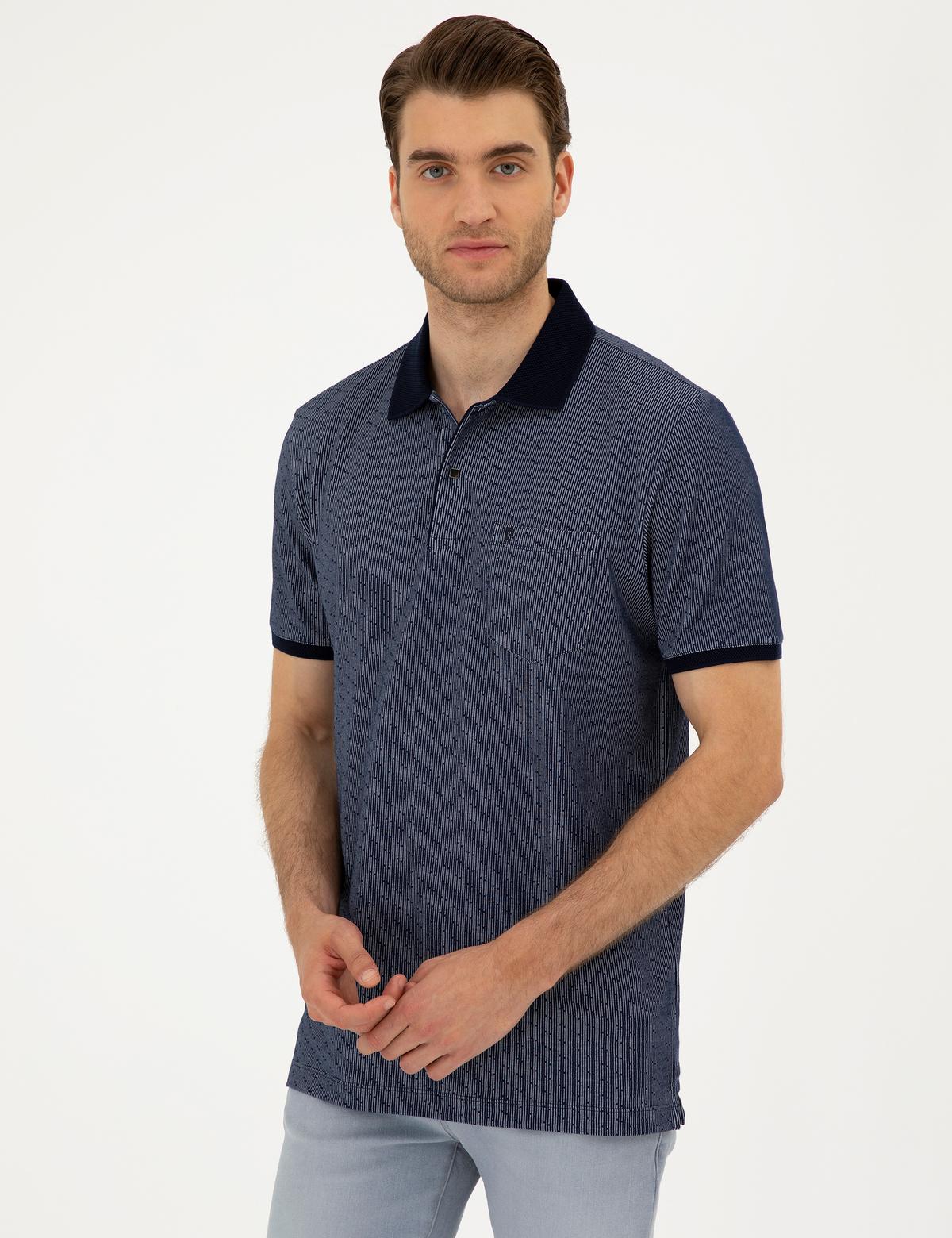 Lacivert Regular Fit Tişört - 50284321035