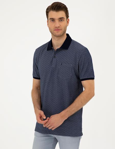 Lacivert Regular Fit Tişört - 50284321035