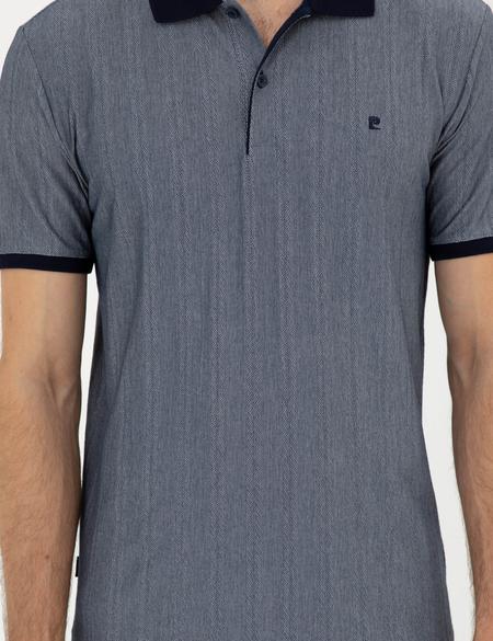 Lacivert Slim Fit Tişört - 50284327024