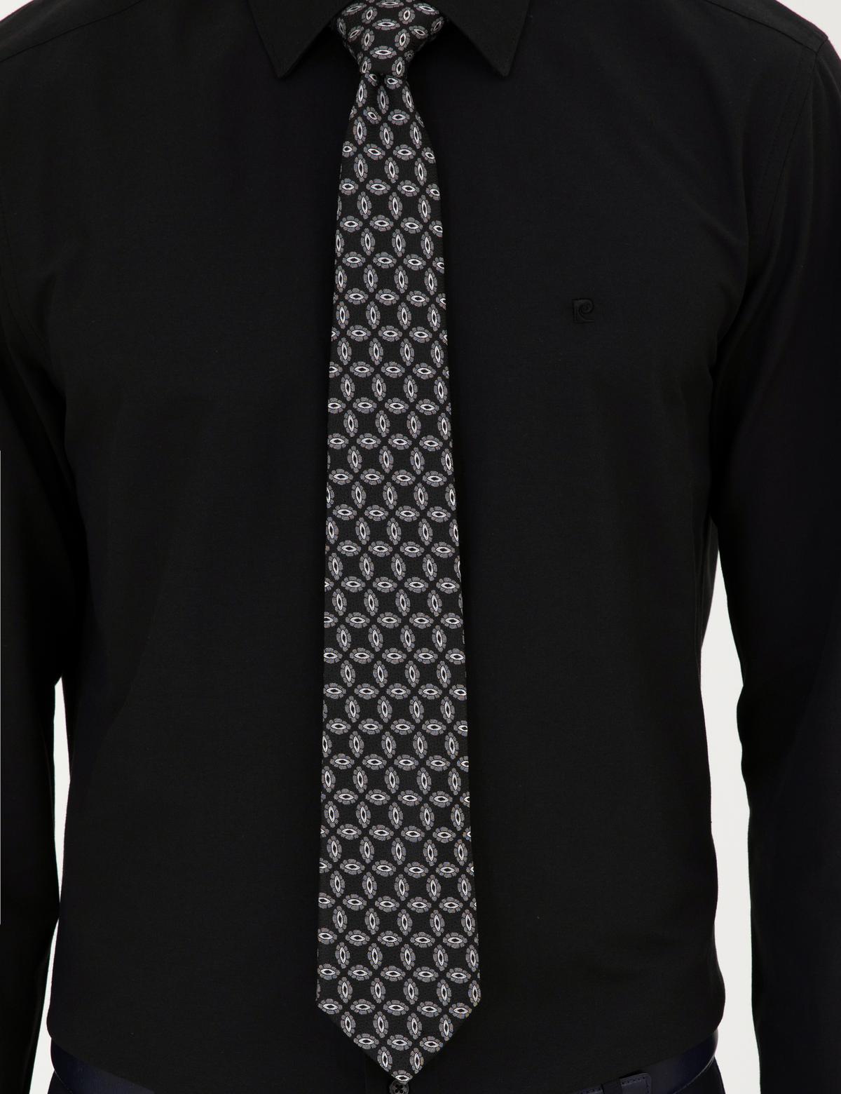 Siyah Regular Fit Uzun Kollu Basic Gömlek - 50289411043