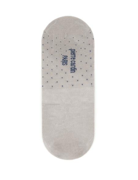 Erkek Bambu Karışımlı Gri Babet Desenli Çorap - 50291782002