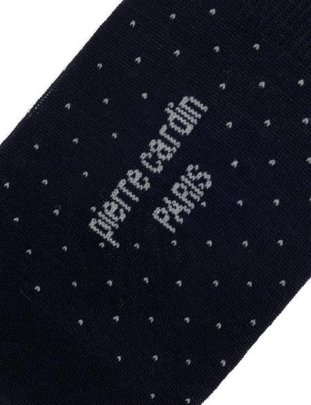 Erkek Bambu Karışımlı Lacivert Babet Desenli Çorap - 50291782003