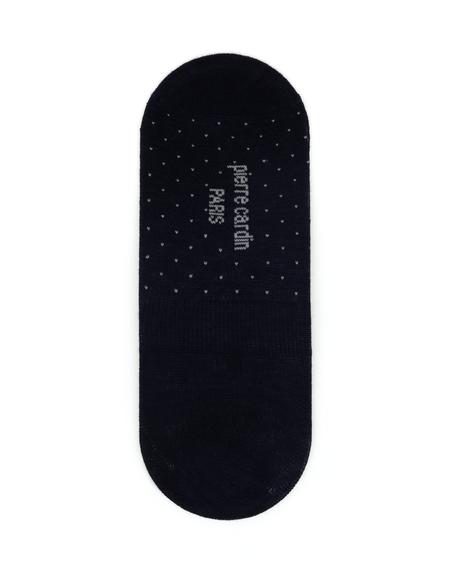 Erkek Bambu Karışımlı Lacivert Babet Desenli Çorap - 50291782003