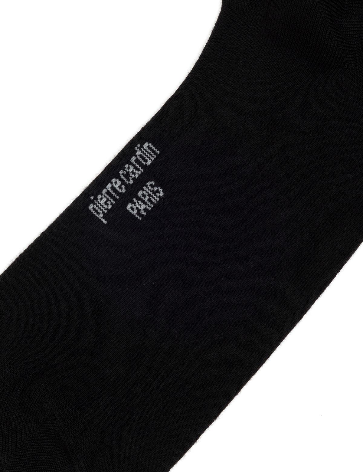 Erkek Pamuk Karışımlı Siyah Soket Basic Çorap - 50295824001