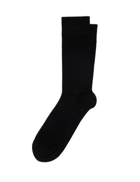 Erkek Pamuk Karışımlı Siyah Soket Basic Çorap - 50295824001