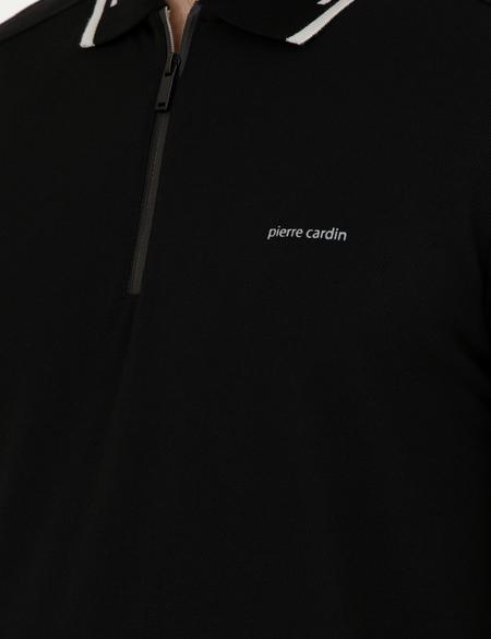 Siyah Slim Fit Tişört - 50284317018