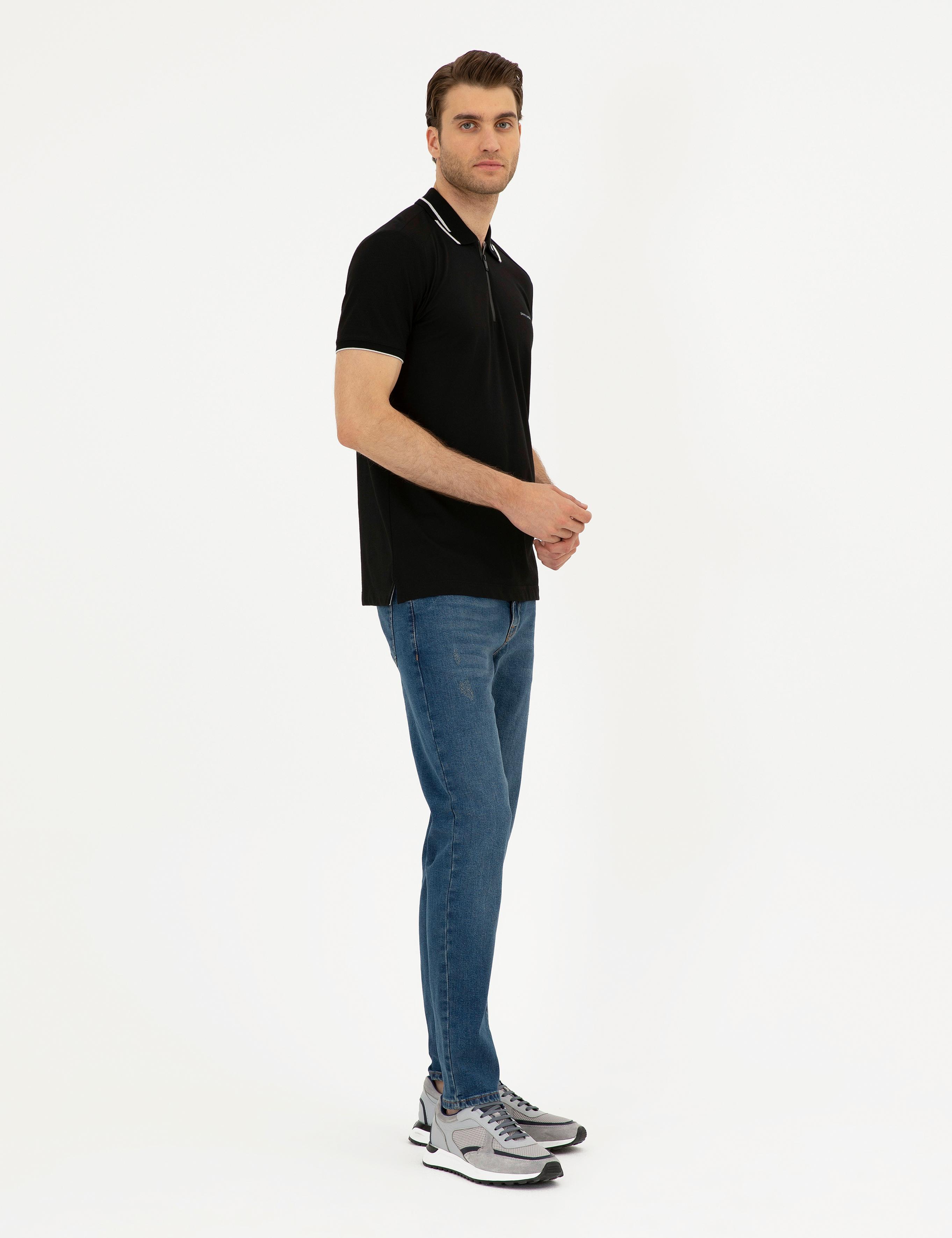 Siyah Slim Fit Tişört