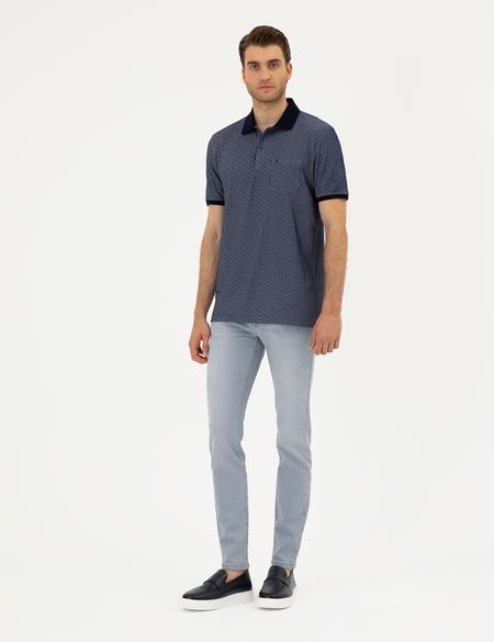 Açık Gri Slim Fit Jean Pantolon - 50285124091