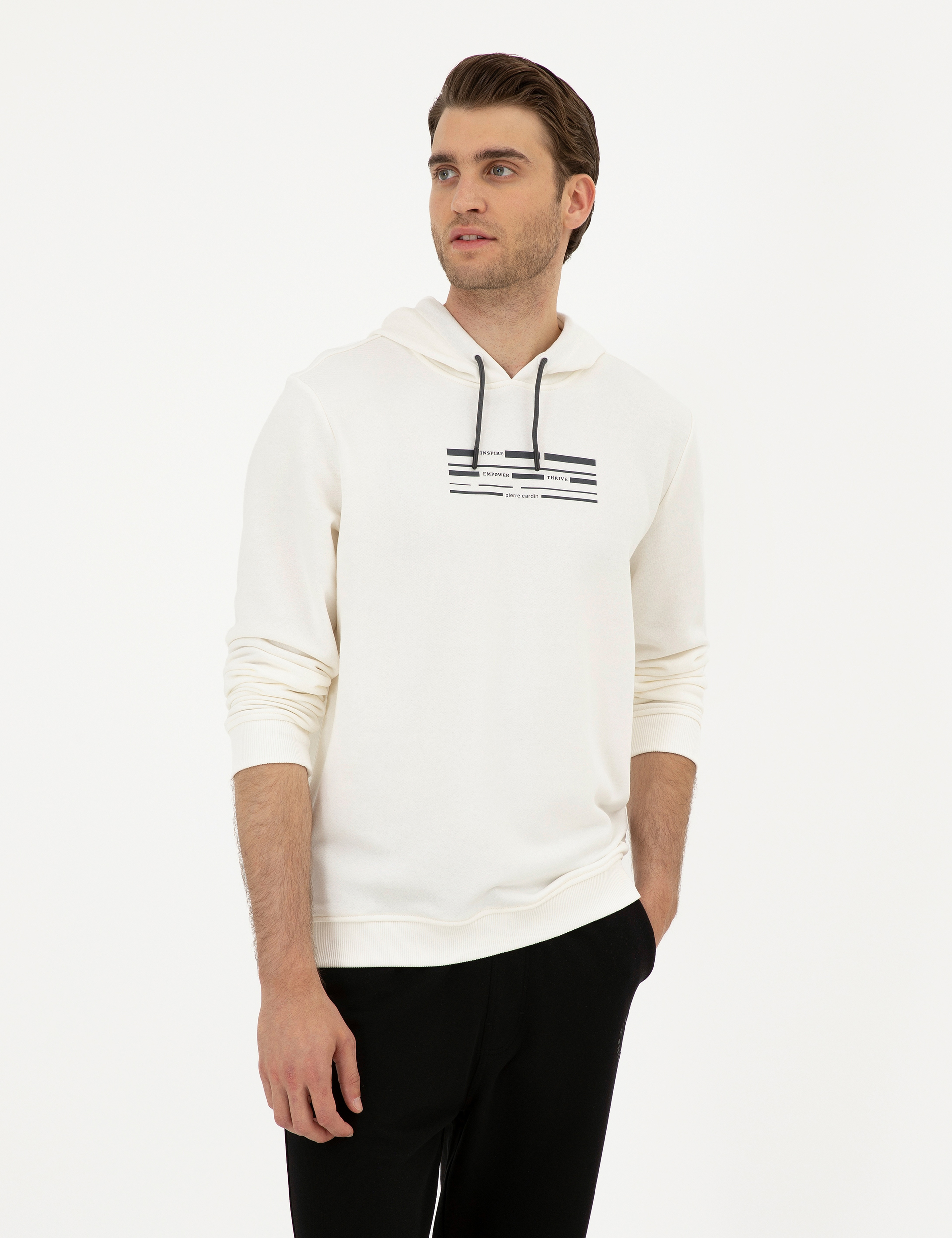 Ekru Regular Fit Sweatshirt - Image 1