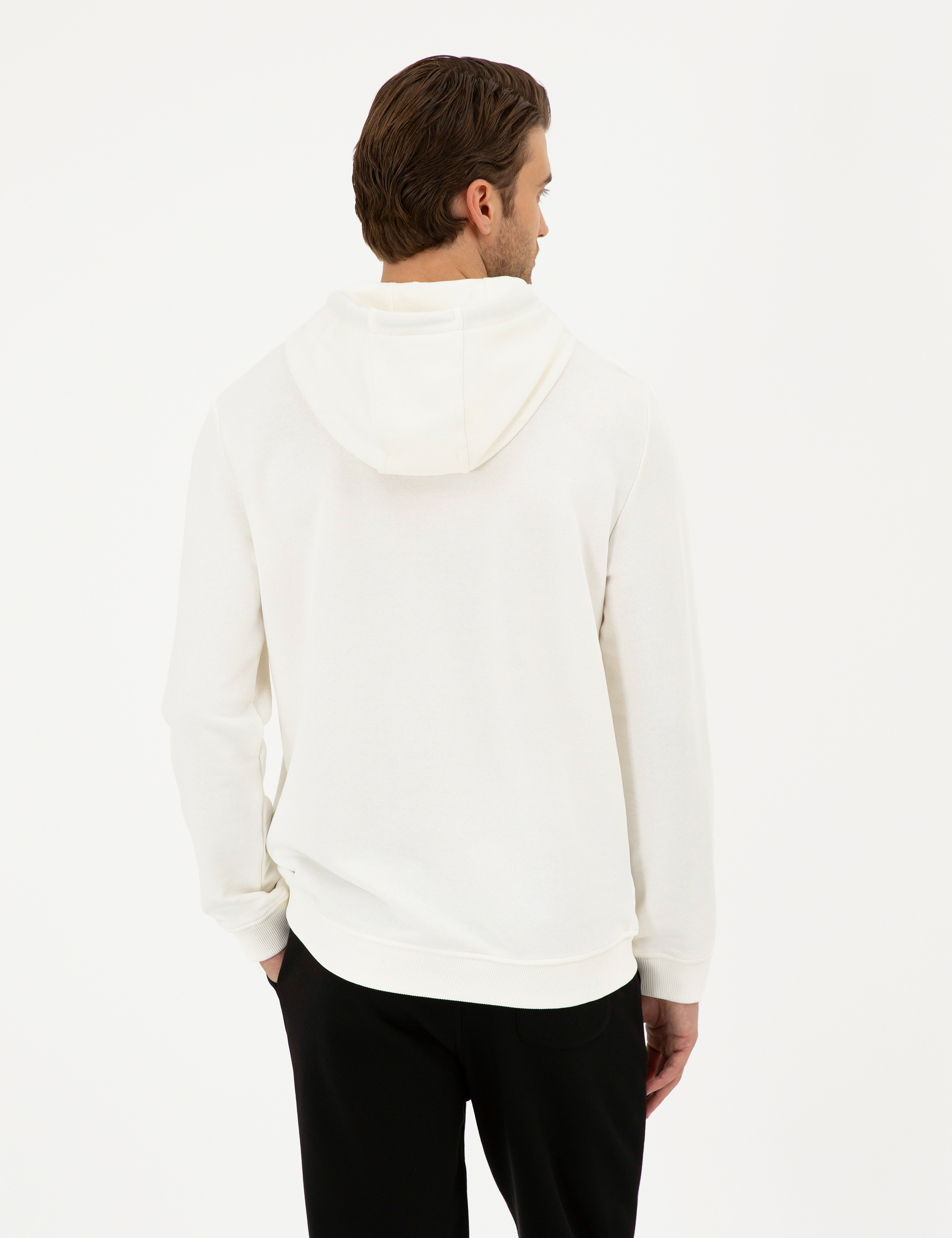 Ekru Regular Fit Sweatshirt